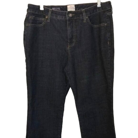 st john bay cotton blend blue jeans pockets zipper buttons belt loop 14s READ - Picture 1 of 8